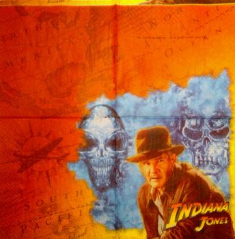 BF-279 Known Figures - 2-ply - Hallmark 2008 - Indiana Jones / Harrison Ford - CS